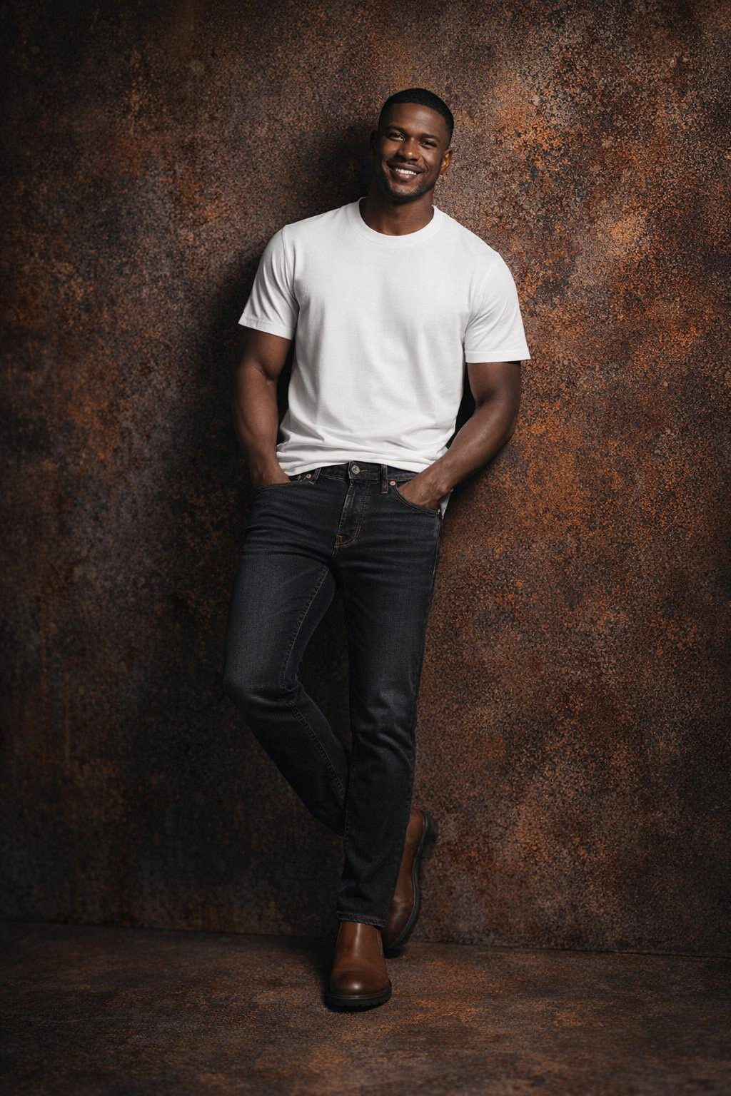 Professional AI-generated fashion photography Studio campaign result